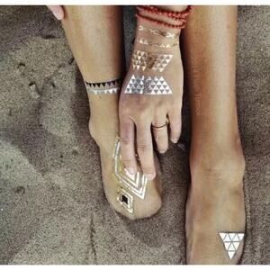 VANS Flash Temporary Fashion Metallic Tattoos